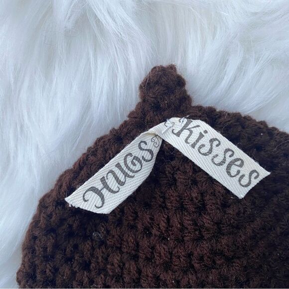 Crochet Baby Hat 0-3 Months Hershey Kiss - Picture 7 of 8